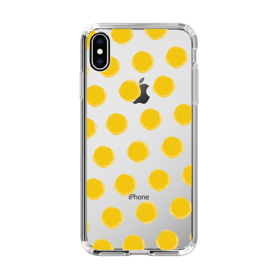 Slim Protection Case［ Original - Favorite Color Polka Dots - Yellow ］