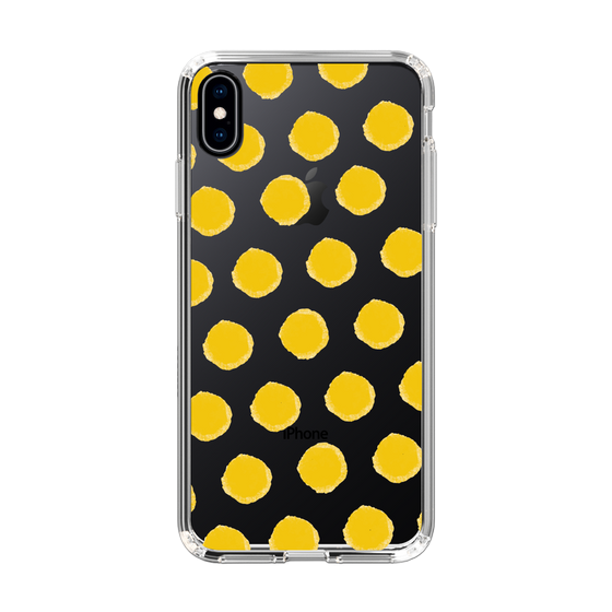 Slim Protection Case［ Original - Favorite Color Polka Dots - Yellow ］