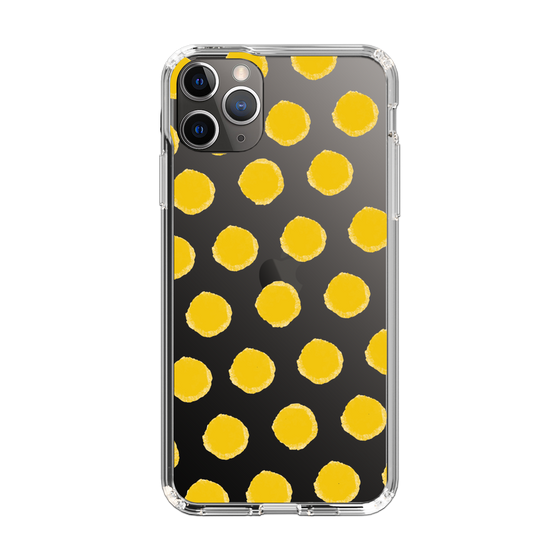 Slim Protection Case［ Original - Favorite Color Polka Dots - Yellow ］