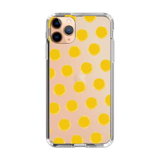 Slim Protection Case［ Original - Favorite Color Polka Dots - Yellow ］