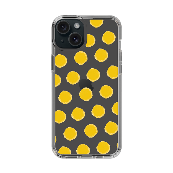 Slim Protection Case［ Original - Favorite Color Polka Dots - Yellow ］