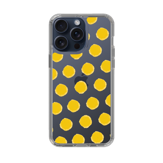 Slim Protection Case［ Original - Favorite Color Polka Dots - Yellow ］