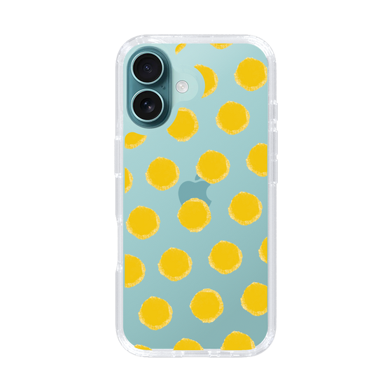 Slim Protection Case［ Original - Favorite Color Polka Dots - Yellow ］