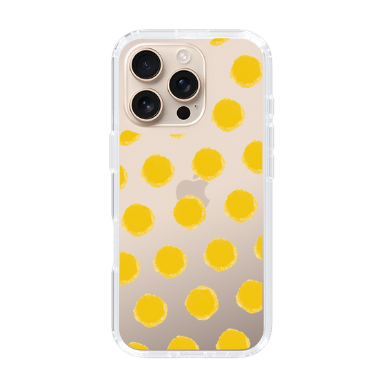 Slim Protection Case［ Original - Favorite Color Polka Dots - Yellow ］