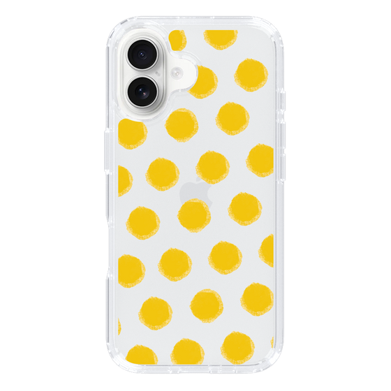 Slim Protection Case［ Original - Favorite Color Polka Dots - Yellow ］