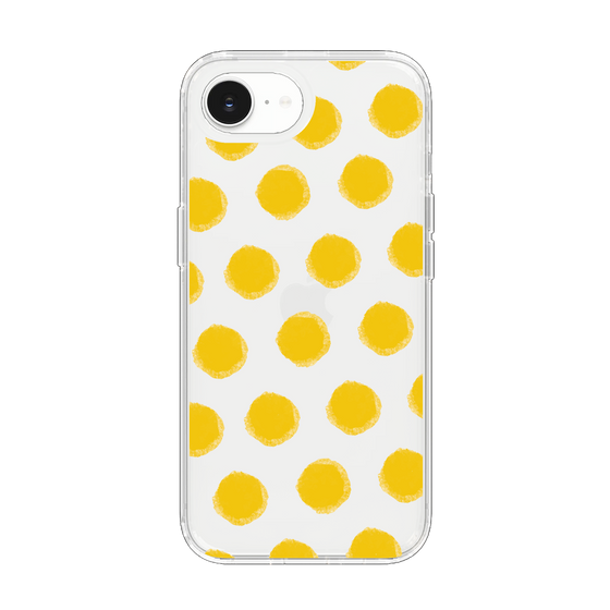 Slim Protection Case［ Original - Favorite Color Polka Dots - Yellow ］