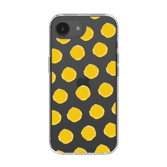 Slim Protection Case［ Original - Favorite Color Polka Dots - Yellow ］