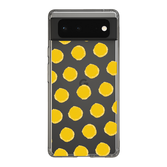 Slim Protection Case［ Original - Favorite Color Polka Dots - Yellow ］
