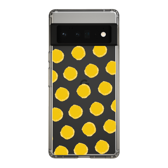 Slim Protection Case［ Original - Favorite Color Polka Dots - Yellow ］