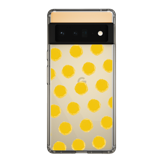 Slim Protection Case［ Original - Favorite Color Polka Dots - Yellow ］