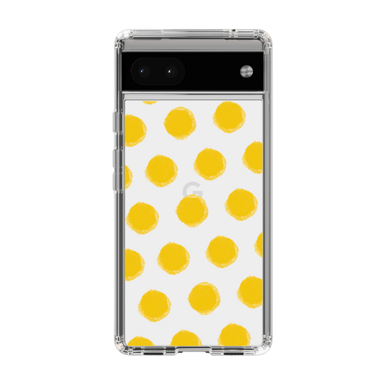 Slim Protection Case［ Original - Favorite Color Polka Dots - Yellow ］