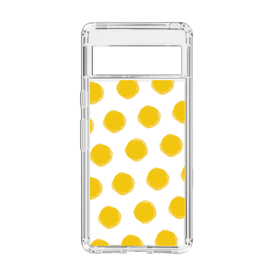Slim Protection Case［ Original - Favorite Color Polka Dots - Yellow ］