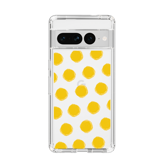 Slim Protection Case［ Original - Favorite Color Polka Dots - Yellow ］