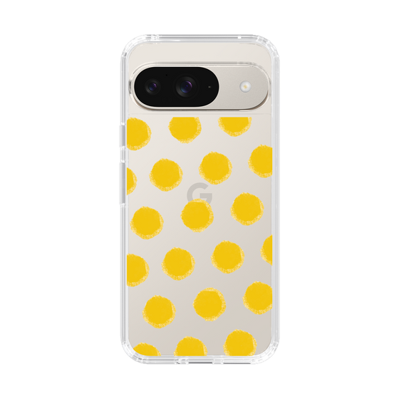 Slim Protection Case［ Original - Favorite Color Polka Dots - Yellow ］