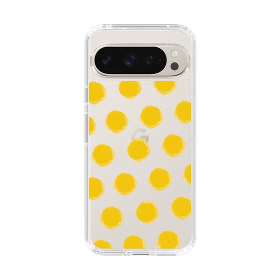 Slim Protection Case［ Original - Favorite Color Polka Dots - Yellow ］