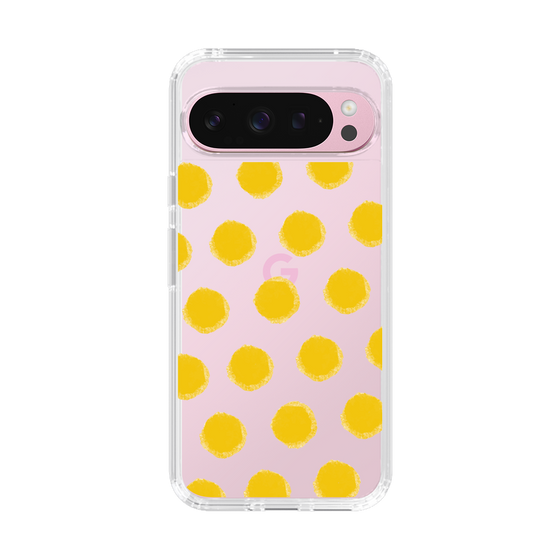 Slim Protection Case［ Original - Favorite Color Polka Dots - Yellow ］