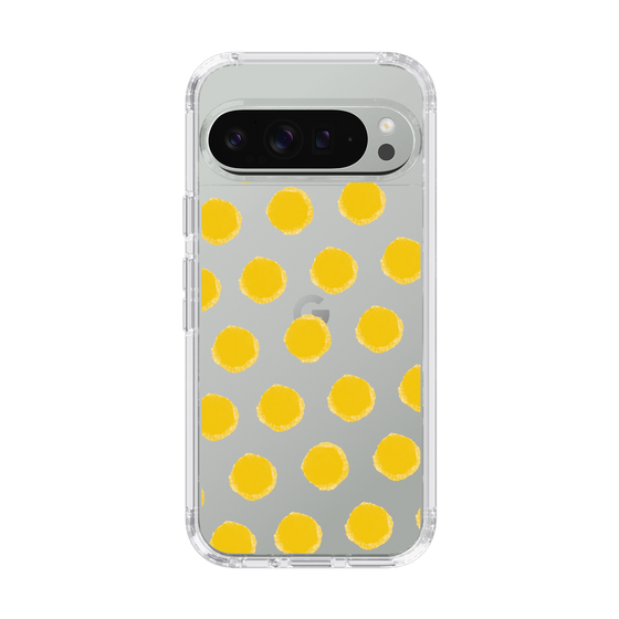 Slim Protection Case［ Original - Favorite Color Polka Dots - Yellow ］
