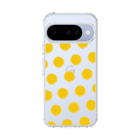 Slim Protection Case［ Original - Favorite Color Polka Dots - Yellow ］