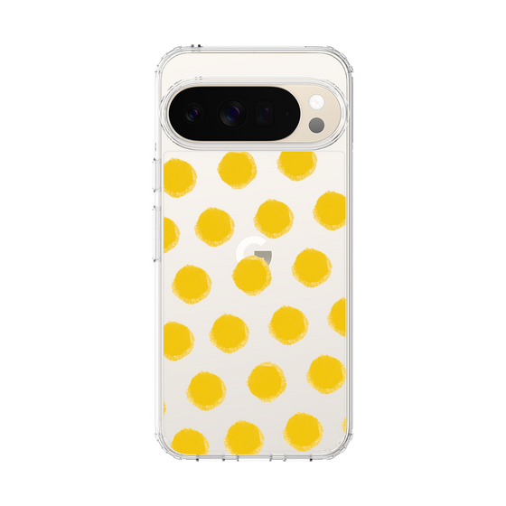 Slim Protection Case［ Original - Favorite Color Polka Dots - Yellow ］