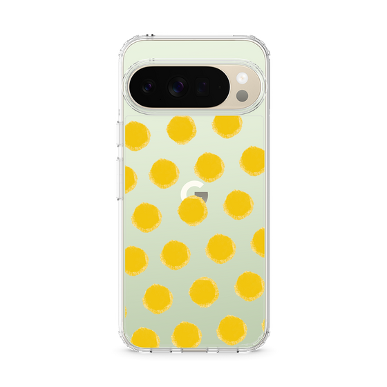 Slim Protection Case［ Original - Favorite Color Polka Dots - Yellow ］