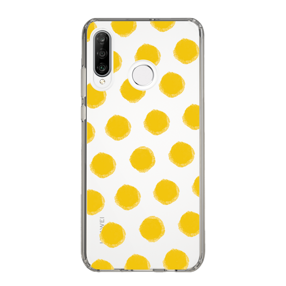 Slim Protection Case［ Original - Favorite Color Polka Dots - Yellow ］