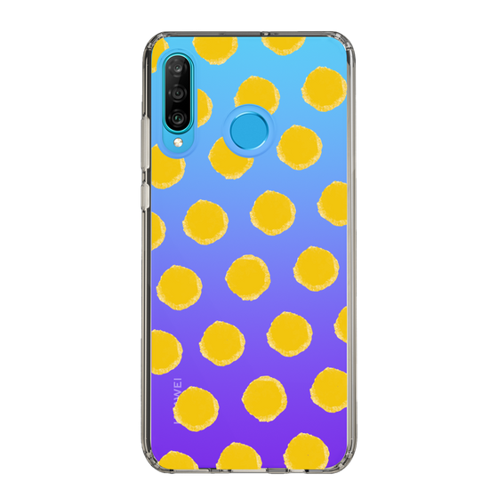 Slim Protection Case［ Original - Favorite Color Polka Dots - Yellow ］