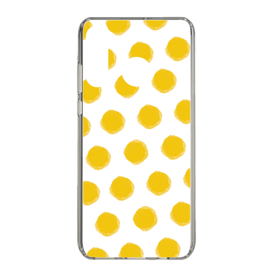 Slim Protection Case［ Original - Favorite Color Polka Dots - Yellow ］