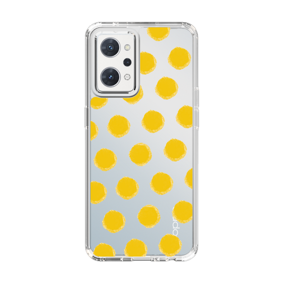 Slim Protection Case［ Original - Favorite Color Polka Dots - Yellow ］