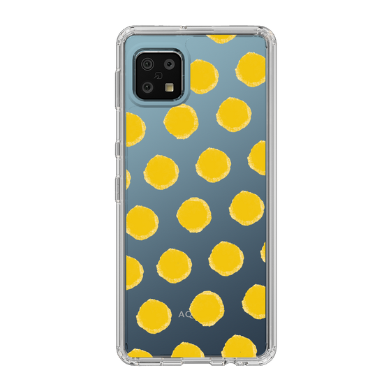 Slim Protection Case［ Original - Favorite Color Polka Dots - Yellow ］