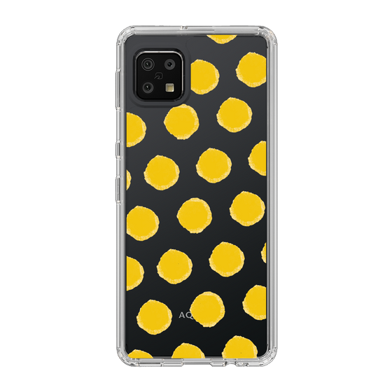 Slim Protection Case［ Original - Favorite Color Polka Dots - Yellow ］