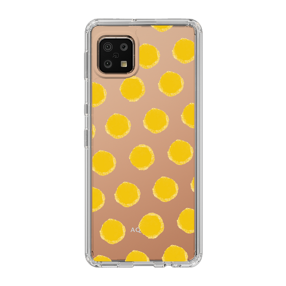Slim Protection Case［ Original - Favorite Color Polka Dots - Yellow ］