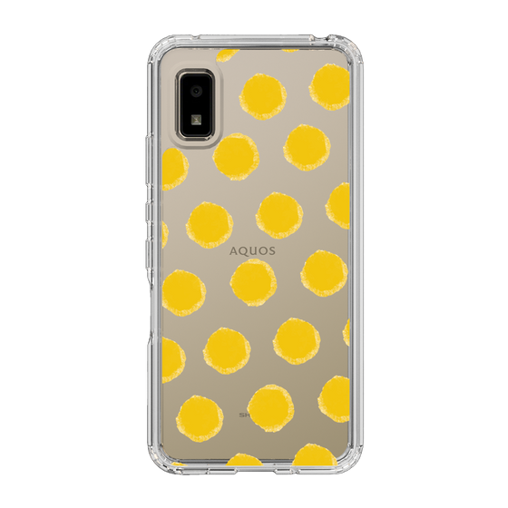 Slim Protection Case［ Original - Favorite Color Polka Dots - Yellow ］