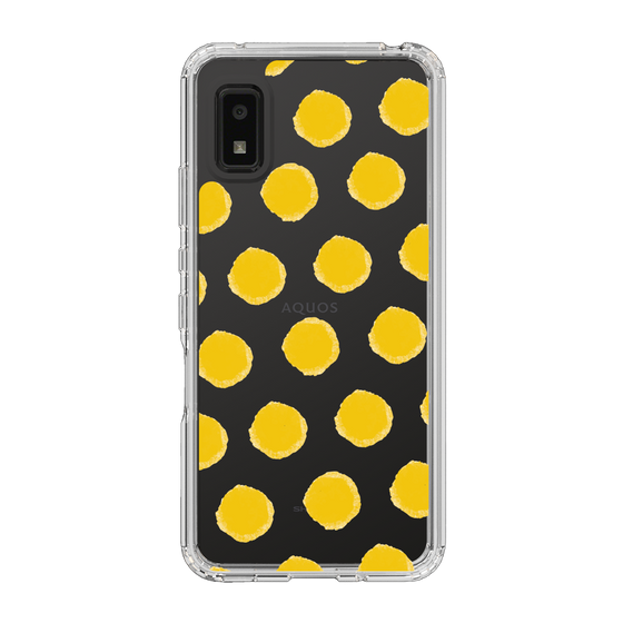 Slim Protection Case［ Original - Favorite Color Polka Dots - Yellow ］