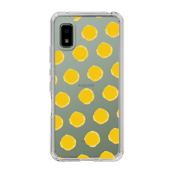 Slim Protection Case［ Original - Favorite Color Polka Dots - Yellow ］
