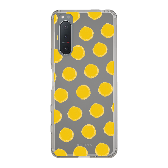 Slim Protection Case［ Original - Favorite Color Polka Dots - Yellow ］