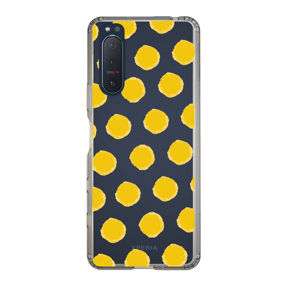 Slim Protection Case［ Original - Favorite Color Polka Dots - Yellow ］