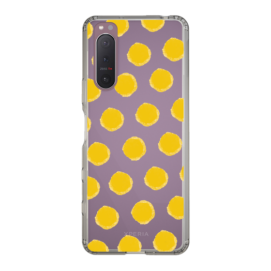 Slim Protection Case［ Original - Favorite Color Polka Dots - Yellow ］