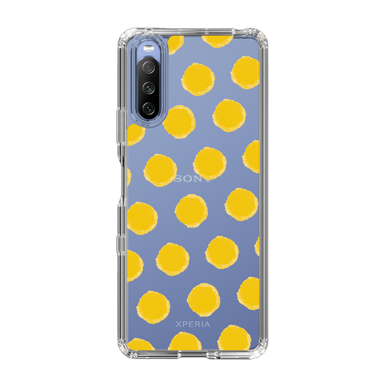 Slim Protection Case［ Original - Favorite Color Polka Dots - Yellow ］