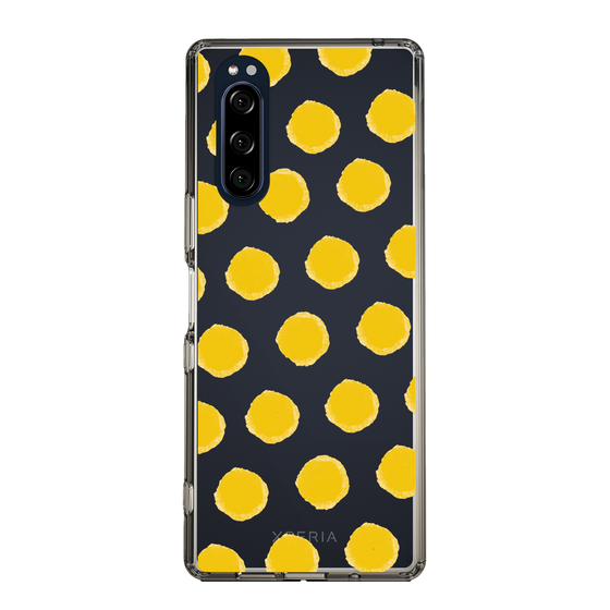 Slim Protection Case［ Original - Favorite Color Polka Dots - Yellow ］