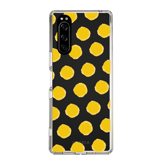 Slim Protection Case［ Original - Favorite Color Polka Dots - Yellow ］
