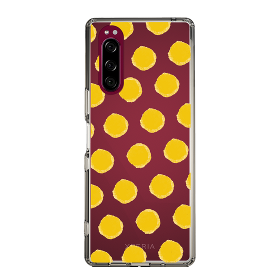 Slim Protection Case［ Original - Favorite Color Polka Dots - Yellow ］