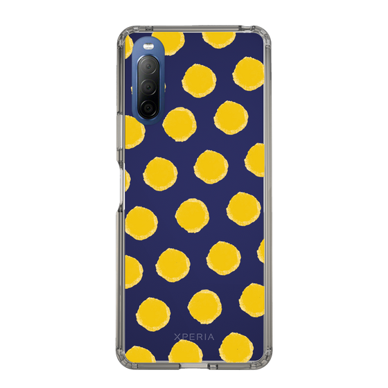 Slim Protection Case［ Original - Favorite Color Polka Dots - Yellow ］