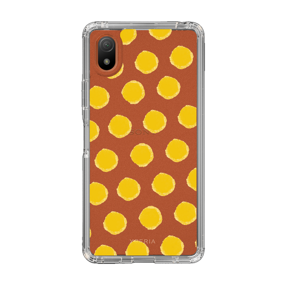 Slim Protection Case［ Original - Favorite Color Polka Dots - Yellow ］
