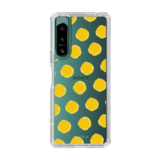 Slim Protection Case［ Original - Favorite Color Polka Dots - Yellow ］