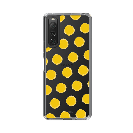 Slim Protection Case［ Original - Favorite Color Polka Dots - Yellow ］
