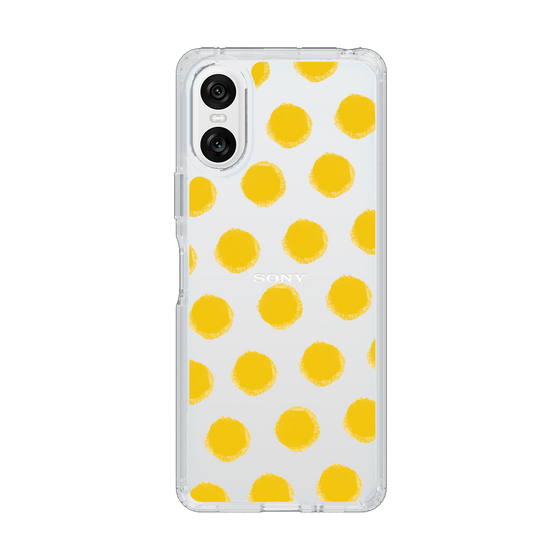 Slim Protection Case［ Original - Favorite Color Polka Dots - Yellow ］