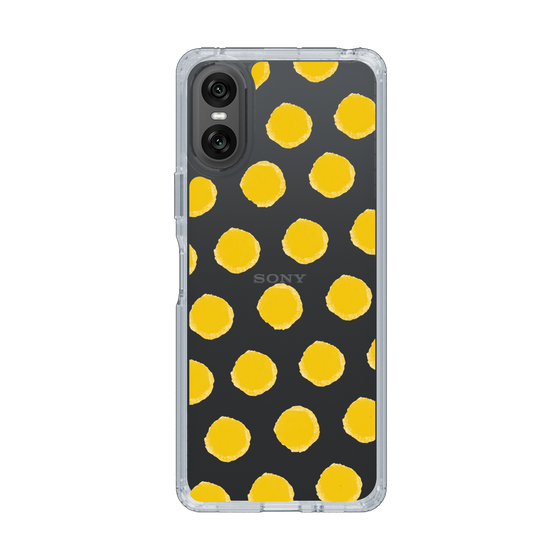 Slim Protection Case［ Original - Favorite Color Polka Dots - Yellow ］