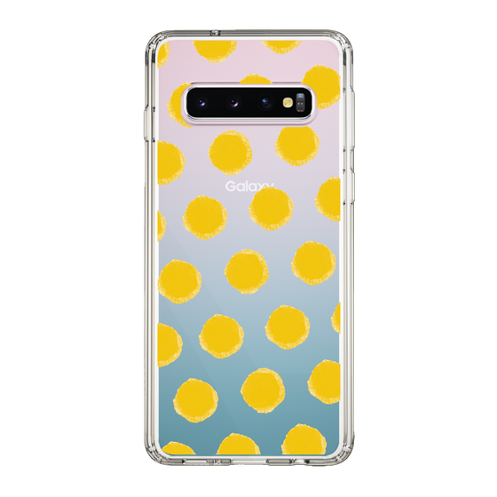 Slim Protection Case［ Original - Favorite Color Polka Dots - Yellow ］