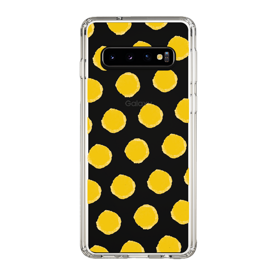 Slim Protection Case［ Original - Favorite Color Polka Dots - Yellow ］