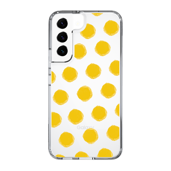 Slim Protection Case［ Original - Favorite Color Polka Dots - Yellow ］